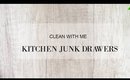 Organized My Kitchen Junk Drawers