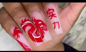 FREESTYLE NAILS Red Dragon