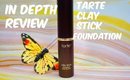 Tarte Clay Stick Foundation In Depth Review and Demo with Check Ins and Demo with Check ins