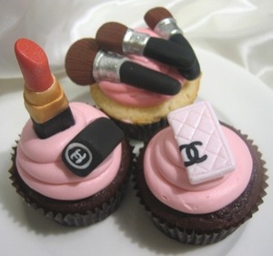 Makeup cupcakes