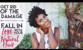 Finding The Courage To Cut Damaged Hair