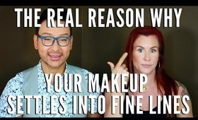 The Real Reason Why Your Makeup Is Settling Into Fine Lines - mathias4makeup