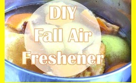 DIY HOMEMADE AIR FRESHENER!