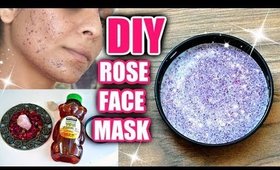 🌹🔮 DIY ROSE FACE MASK - ONLY 3 INGREDIENTS ✨ RAISE YOUR VIBRATION AND GET SOFT SMOOTH SKIN! 🌹🔮