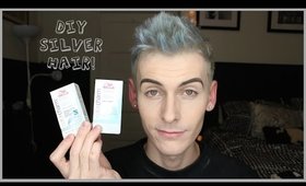 How to Dye Your Hair Silver With Toner DIY