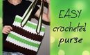 How To Crochet for Beginners #10: Easy Purse