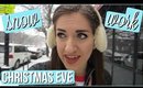Working Retail on Christmas Eve | vlogmas day 24