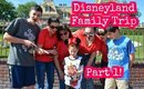 WE GOT STUCK ON PINOCCHIO!!! | Family Disneyland Trip Part 1
