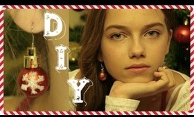 ❄ DIY Bauble Earrings for Christmas and New Year's Eve ❄ - 3 Designs!