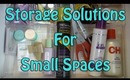 Quick & Easy Storage Solutions for Small Spaces ☆