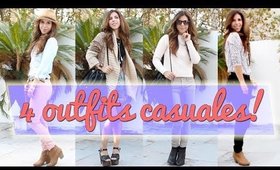 4 OUTFITS CASUALES PARA USAR CUANDO QUIERAS! por Lau ✿