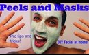 Facial Peels and Home Facials: Everything You Need to Know!