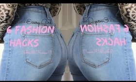 6 WEIRD FASHION HACKS EVERY GIRL SHOULD KNOW! |BeautybyCresent
