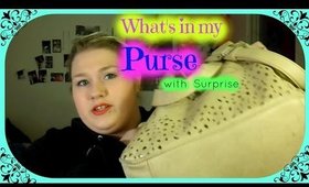 Whats in my purse 2015 with surprise
