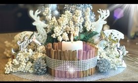 ✨ Rustic Glam Centerpiece ✨ DIY Christmas Decorations!