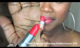MAC A Fantasy Of Flowers Collection| Lipstick and FluidLine Swatches