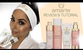 Amarte Skincare Review & Tutorial | ArielHopeMakeup