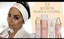 Amarte Skincare Review & Tutorial | ArielHopeMakeup