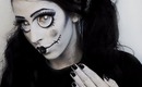 Halloween Makeup: Black and White Doll Makeup