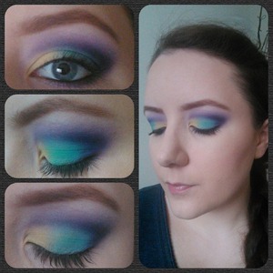 I used the Sigma Creme de Couture palette to try and recreate this look. Apologies for the odd lighting!