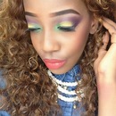 tropical Makeup for spring 