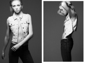Christina with Ford Models... Photographer Marcus Hyde, Hair + Makeup Kelley Farlow 