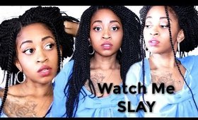 Watch Me Slay Senegalese Twist In 10 Minutes | Beginner Friendly Tutorial