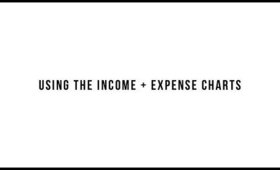 How To Use The Income & Expense Charts