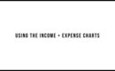How To Use The Income & Expense Charts