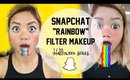 Easy Snapchat Filter Makeup- Halloween Series
