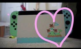 a very exciting Animal Crossing Edition Switch unboxing :)