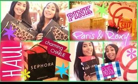 HAUL- Charming Charlie, VS, Bath & Body Works...| Paris & Roxy