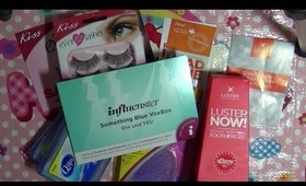 "Something Blue' Influenster VoxBox 2013 Unboxing