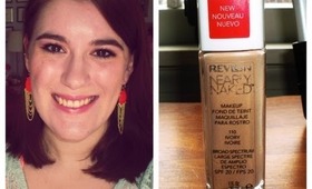 FOTD + Revlon Nearly Naked Foundation Review