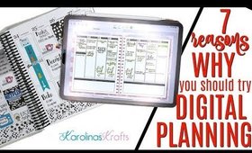 7 REASONS WHY you should try DIGITAL PLANNING instead of paper planning, BENEFITS OF GOING DIGITAL