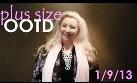 Plus Size OOTD | Casual Jacket + Flared Jeans 1/9/13