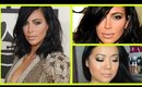 Kim Kardashian Grammys 2015 Makeup Tutorial GRWM