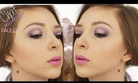 CHAT makeup pink & violet  - nowości MUFE , MAC , Senna , KOBO