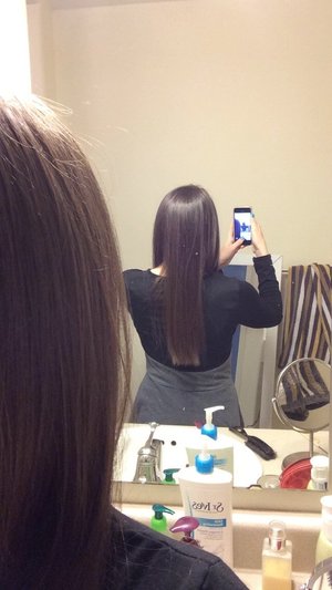 My hair is growing! :D