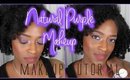 Natural Purple Makeup/Spring Ready Makeup l TotalDivaRea