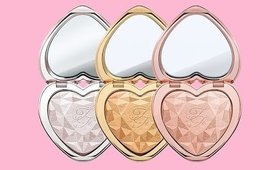 Giveaway-Too Faced Love Light Prismatic Highlighter Review/Comparison