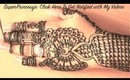 INDIAN PAKISTANI HENNA DESIGNS HAND LEARN HENNA STEP BY STEP