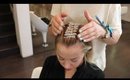 How To : Modern Day Braided Bun with Egle Miciene
