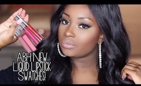 Anastasia Beverly Hills Liquid Lipstick Swatches (10 NEW Shades)!