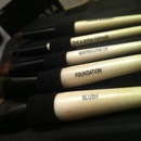 Make up brushes 