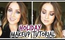 Holiday Makeup Tutorial // Shimmering Bronze - vlogwithkendra