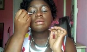 Blind folded makeup challenge!
