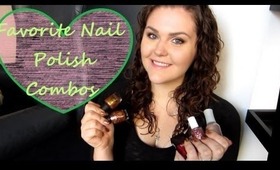 Favorite Nail Polish Combinations!