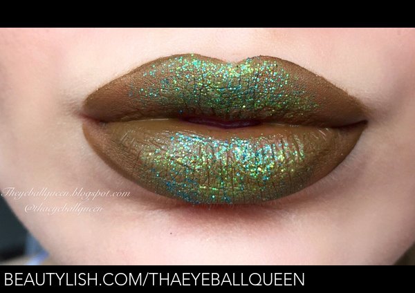 olive green liquid lipstick