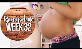 TheNewGirl007 ● PREGNANCY UPDATE! {Week 32} + Belly Shot!